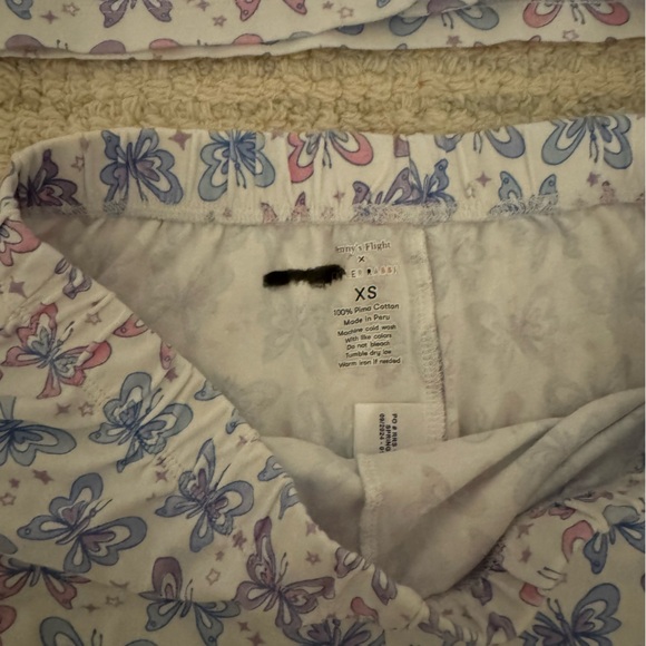 Roller Rabbit Butterfly Short Pajama Set - Picture 3 of 4